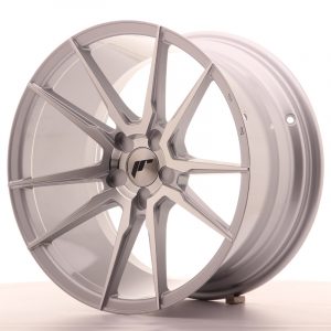 Japan Racing JR21 18×9,5 ET30-40 5H Oborrad Silver Machined