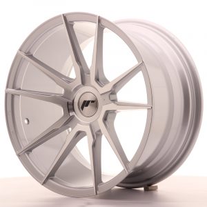 Japan Racing JR21 18×9,5 ET20-40 Oborrad Silver Machined