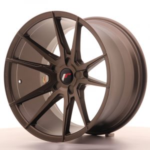 Japan Racing JR21 19×11 ET15-30 5H Oborrad matt bronze