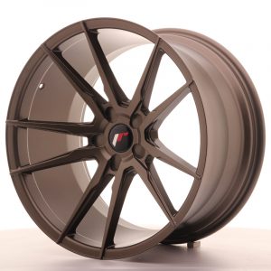 Japan Racing JR21 20×11 ET20-30 5H Oborrad matt bronze