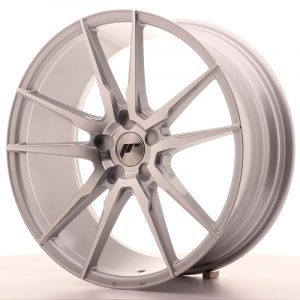 Japan Racing JR21 20×8,5 ET20-40 5H Oborrad Silver Machined