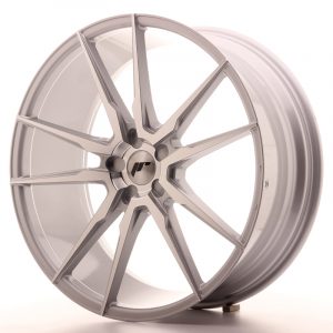 Japan Racing JR21 22×9 ET30-45 Oborrad 5H Silver Machined