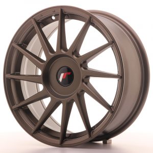 Japan Racing JR22 17×7 ET35-40 Oborrad matt bronze