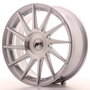 Japan Racing JR22 17×7 ET35-40 Oborrad Silver Machined