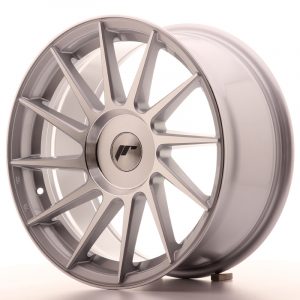 Japan Racing JR22 17×8 ET35 Oborrad Silver Machined