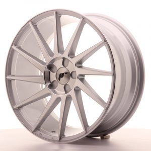 Japan Racing JR22 19×8,5 ET35-40 5H Oborrad Silver Machined