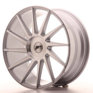 Japan Racing JR22 19×8,5 ET20-40 Oborrad Silver Machined