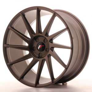 Japan Racing JR22 20×10 ET20-40 5H Oborrad matt bronze