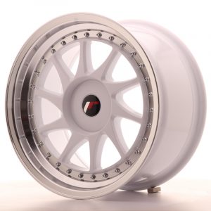 Japan Racing JR26 17×9 ET20-35 Oborrad White