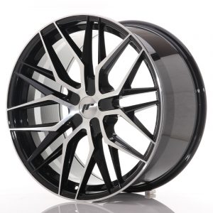 Japan Racing JR28 21×10,5 ET15-55 5H Oborrad Black Machined Face