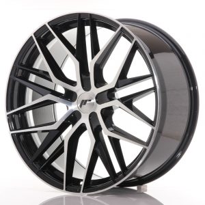 Japan Racing JR28 22×9 ET30-45 5H Oborrad Black Machined Face