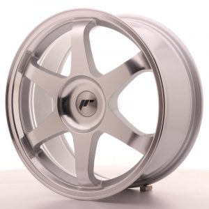 Japan Racing JR3 18×8 ET35-40 Oborrad Silver Machined