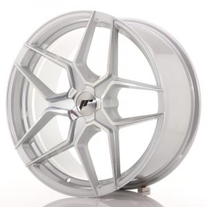 Japan Racing JR34 19×8,5 ET20-40 5H Oborrad Silver Machined Face