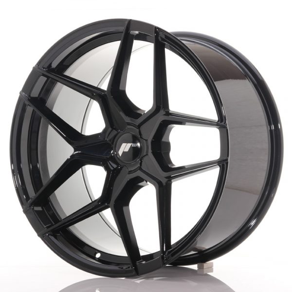 lmr Japan Racing JR34 20x10 ET20-40 5H Blank Glossy Black