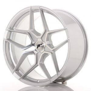 Japan Racing JR34 20×10 ET20-40 5H Oborrad Silver Machined