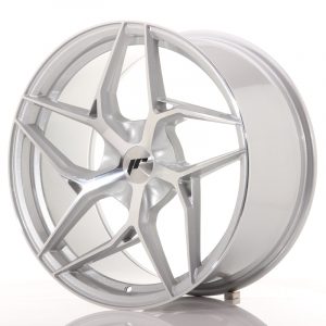 Japan Racing JR35 19×9.5 ET20-45 5H Blank Silver Machined Face