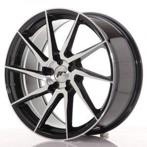 Japan Racing JR36 19×8,5 ET20-50 5H Oborrad Black Machined Face