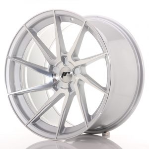 Japan Racing JR36 20×10,5 ET10-30 5H Oborrad Borstad Silver