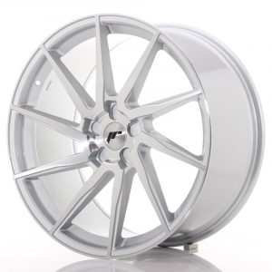 Japan Racing JR36 22×10,5 ET15-55 5H Oborrad Borstad Silver