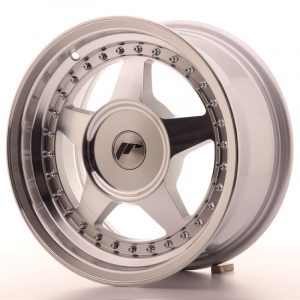 Japan Racing JR6 15×7 ET20-35 Oborrad machined silver