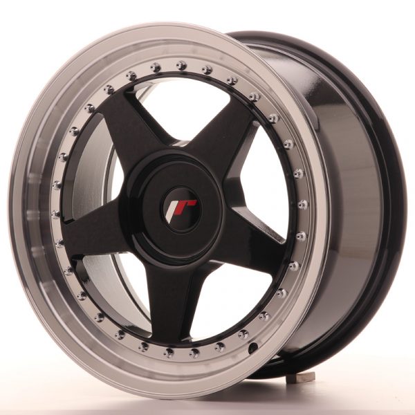 lmr Japan Racing JR6 17x8 ET35 Oborrad Glossy Black