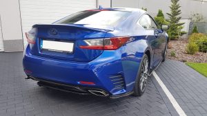 Bakre Sidosplitters Lexus Rc