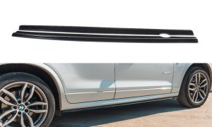 Side Skirts Diffusers BMW X3 F25 M-Pack Facelift