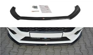 Front Splitter V.1 Ford Fiesta Mk8 ST/ ST-Line / ABS Svart Struktur