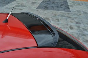 Spoiler Extension Seat Leon Mk1 Cupra / ABS Svart Struktur