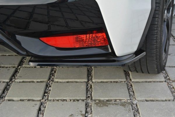 lmr Bakre Sidosplitters Honda Civic Mk9 Facelift / Blanksvart