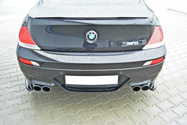 lmr Bakre Sidosplitters BMW M6 E63 / Blanksvart