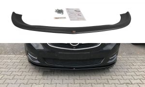 Front Splitter V.1 Mercedes V-Class W447 / ABS Svart Struktur