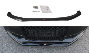 Front Splitter V.1 Audi S4 B8 Facelift / ABS Black / Molet