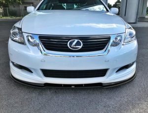 Front Splitter V.1 Lexus Gs 300 Mk3 Facelift / Blanksvart