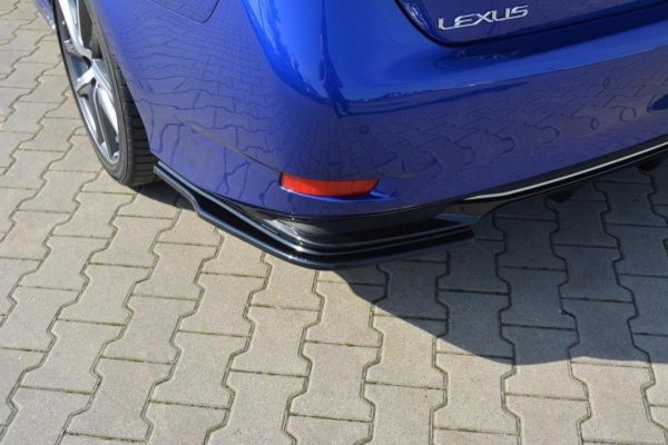 lmr Bakre Sidosplitters Lexus Gs Mk4 Facelift H / ABS Svart Struktur