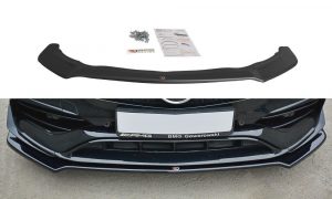 Front Splitter V.2 Mercedes Cla A45 Amg C117 Facelift / ABS Black / Molet