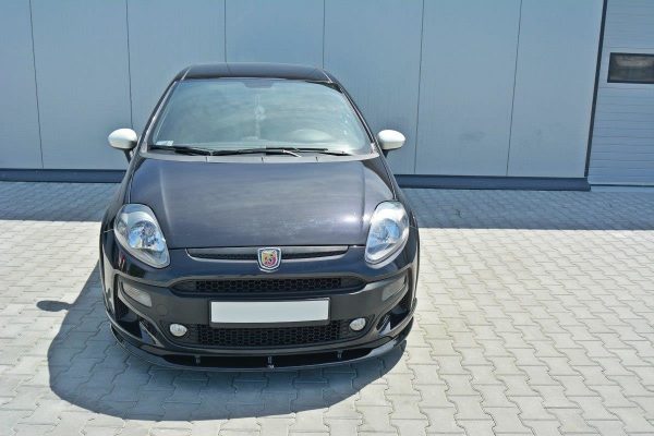 lmr Front Splitter Fiat Punto Evo Abarth / Gloss Black