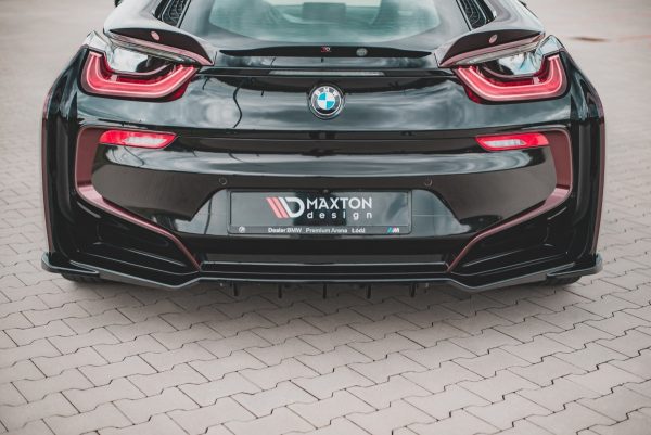 lmr Central Rear Splitter (With Vertical Bars) BMW I8