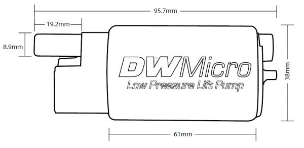 lmr Deatschwerks DW Micro Bränslepump