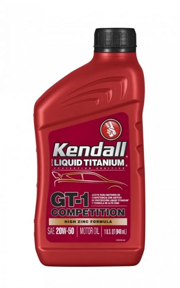 lmr Kendall GT-1 20W-50 Liquid Titanium, 0,95 L