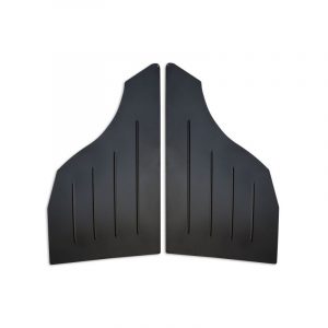 Rear Door Panels in Aluminum BMW E46 Coupe (Swagier)