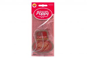 Poppy Cattleya Doftis / Luftfräschare med snöre (skuren design)