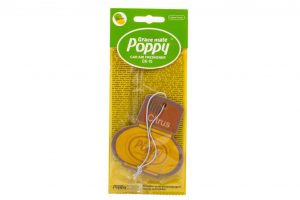 Poppy Citrus Doftis / Luftfräschare med snöre (skuren design)