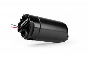 Variable Speed Controlled Fuel Pump, Round, In-line, Brushless, Eliminator-Series (Aeromotive Inc)