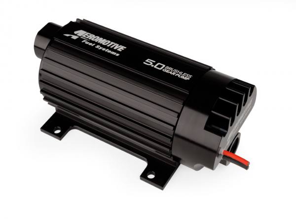 lmr Variable Speed Controlled Fuel Pump, In-line, Signature Brushless Spur Gear 5.0gpm (Pump Sleeve Includes Mounting Provisions) (Aeromotive Inc)