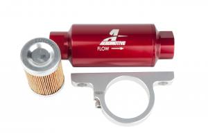 Filter / Hållare Kombo Kit – 12301 Filter / 12305 Billet Hållare (Aeromotive Inc)