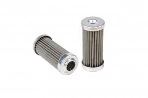 Replacement Element, 100-m Stainless Mesh, for 12316 Filter Assembly, Fits All 1-1/4″ OD Filter Housings (Aeromotive Inc)