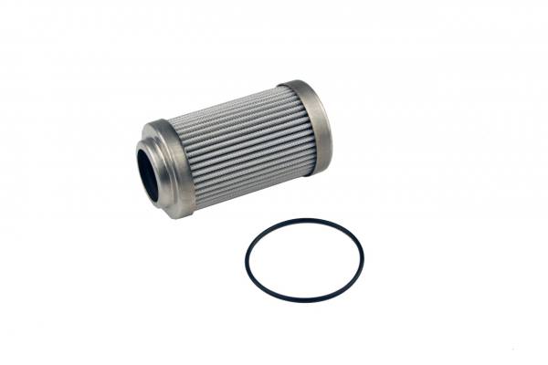 lmr Replacement Element, 10-m Microglass, for 12340/12350 Filter Assembly, Fits All 2" OD Filter Housings, For Gas and Alcohol Fuels (Aeromotive Inc)