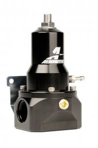Pro Mod EFI Gear Pump Regulator, 30-120 psi, .500 Valve, 2x AN-10 inlets, AN-10 Bypass (Aeromotive Inc)