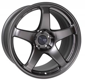 Enkei PF05, 18×10.5, 5×114.3, ET15, 75, Dark Silver